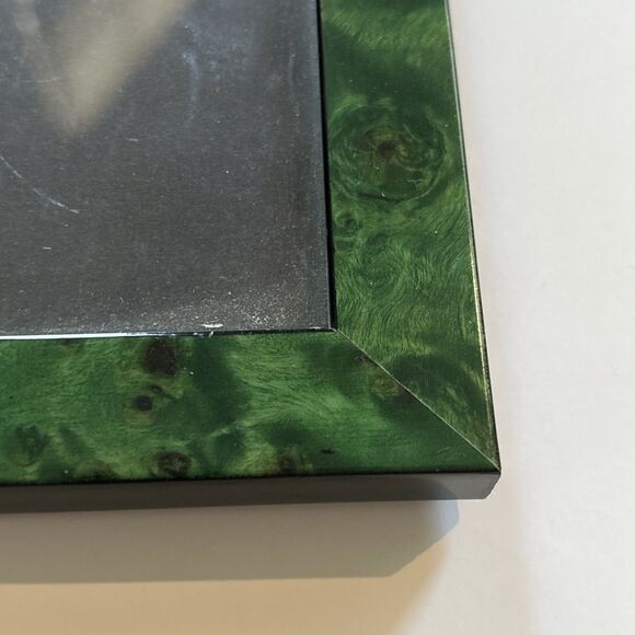 Addison Ross Malachite green Poplar Veneer England Picture Frame 4 X 6 Sold Out - Picture 4 of 11